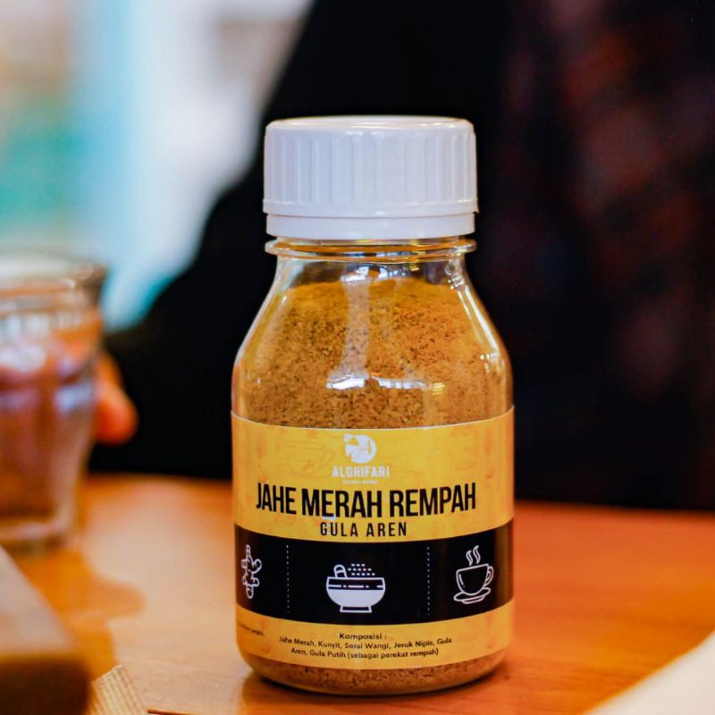 

ALGHIFARI JAHE MERAH REMPAH BUBUK 200 GRAM