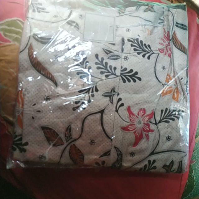 Atasan Batik Wanita Dolby Dolbi Dobby Doby Tenun Sutra Halus Best Seragam