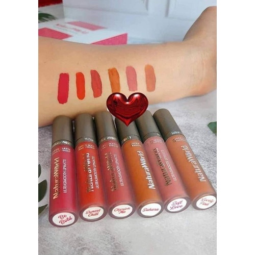 Natura World Original Natura Lipmatte Hypermatte Transferproof Original Dari Natura World Tahan Hing