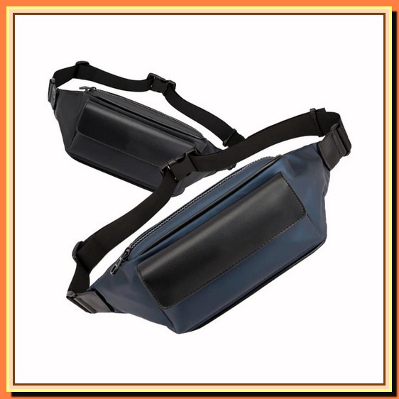 Waistbag Pria Bimo Waterproof - Qspeck 414 Promo Trm Azuma - Waistbag Tas Selempang Pria