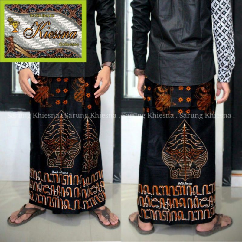 sarung batik aksara gunungan