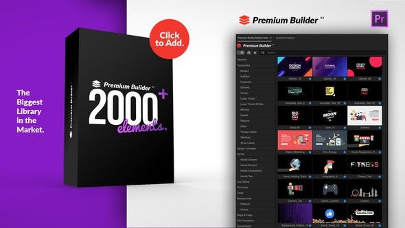 Premium Builder - Motion Pack V3 - Premiere Pro (Extension)