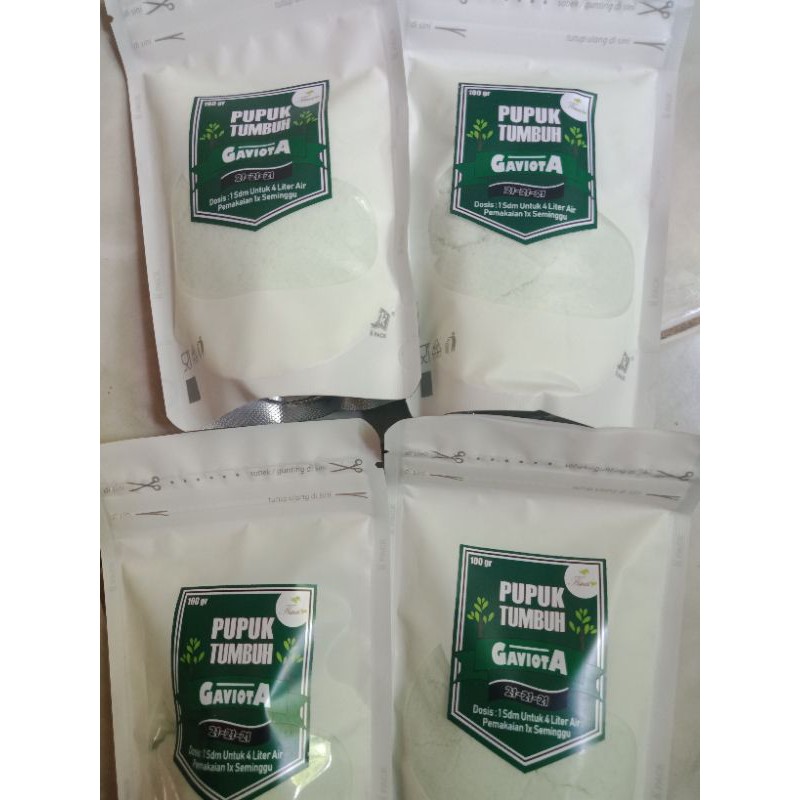 Gaviota Pupuk Tumbuh dan Pupuk Bunga