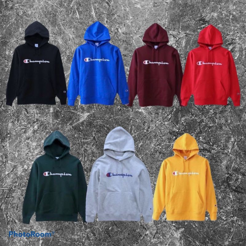 JAKET SWEATER HOODIE CHAMPIONS HITAM FULL BORDIR PREMIUM