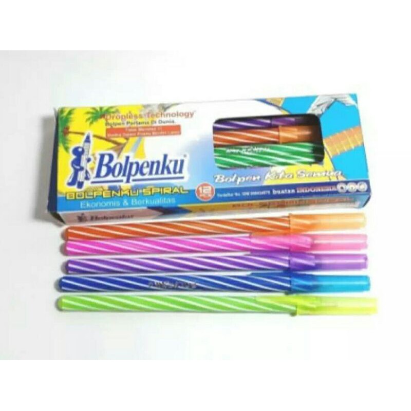 

Bolpenku.pulpen.isi.12pcs