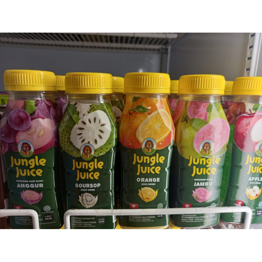 Jual Jungle Juice Diamond 200ml All Varian Rasa Shopee Indonesia