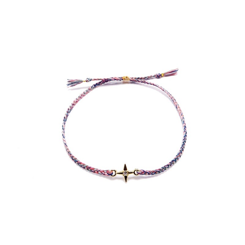 Gelang Tali Gypsy Boho Polaris star 01 Allside