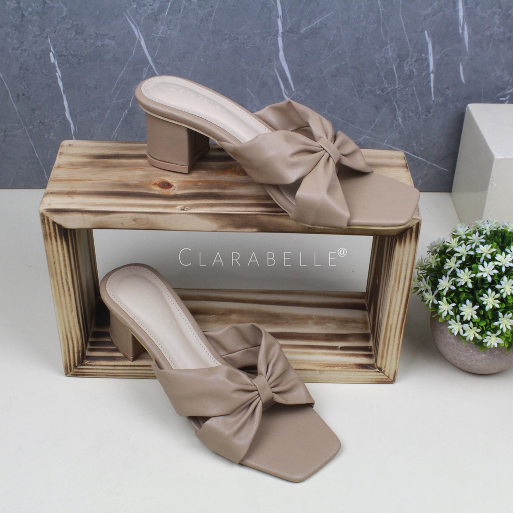 Clarabelle || Sendal Wanita || Hak Tahu 5 Cm