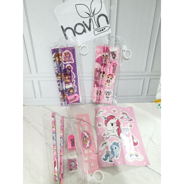 paket alat tulis MINII/Stationery set MINI/study set-CEWE