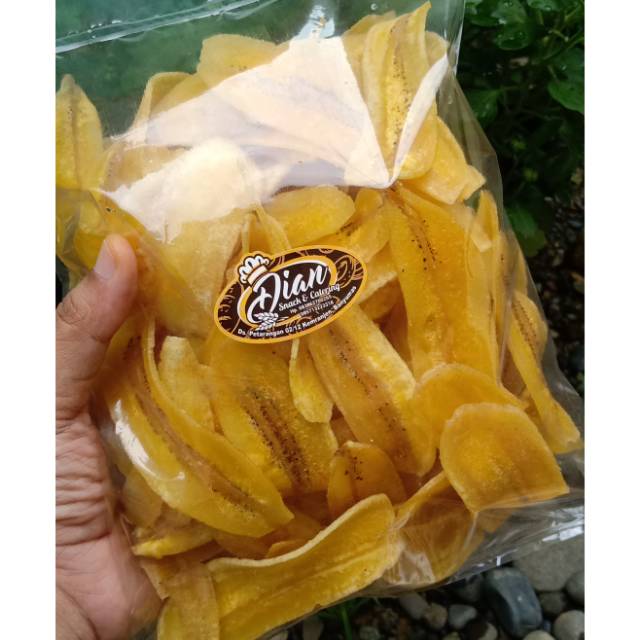 

Seriping pisang / kripik pisang/ sriping pisang kepok asin gurih ( 250 gram) Free Bublewrap + kardus