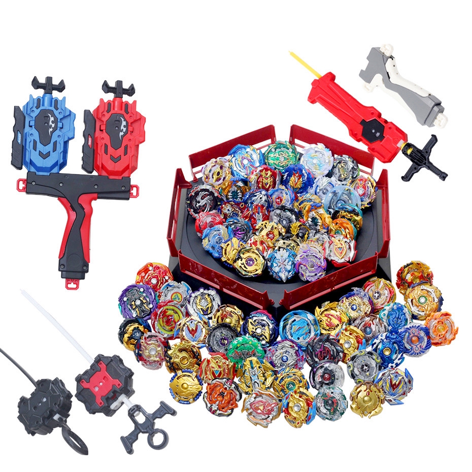 beyblades and launchers