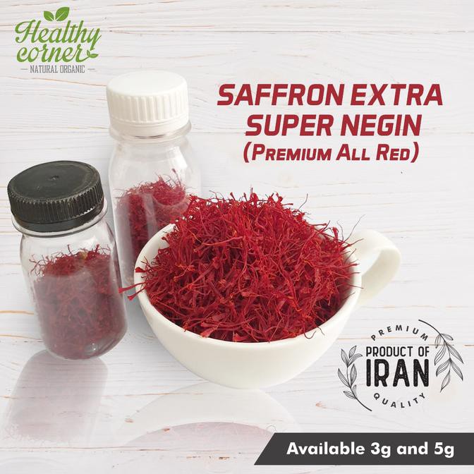 

Bunga Saffron Ori 3 gr - Safron Extra Super Negin Iran SALE