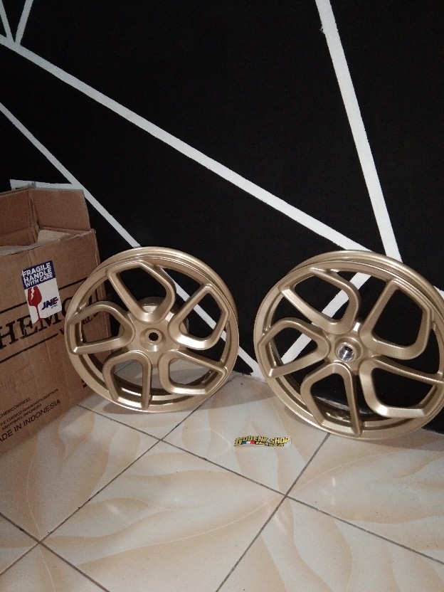 VELG CHEMCO PENTA GOLD DAN BRONZE MATIC HONDA DAN YAMAHA 