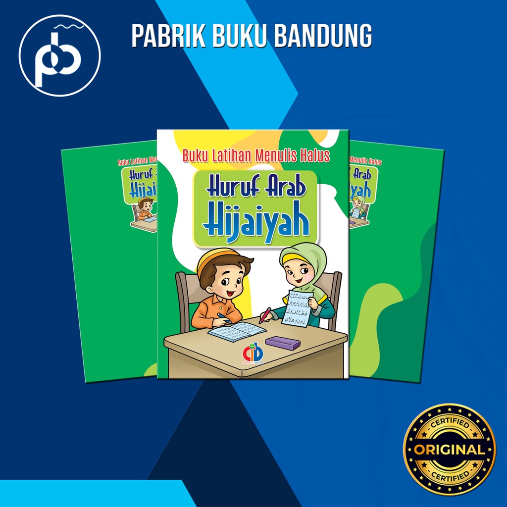 

Buku Latihan Menulis Halus Huruf Hijaiyah | Arab Hijaiyyah | 56 Hal 16x21 Cm | Cahaya Ilmu Bandung