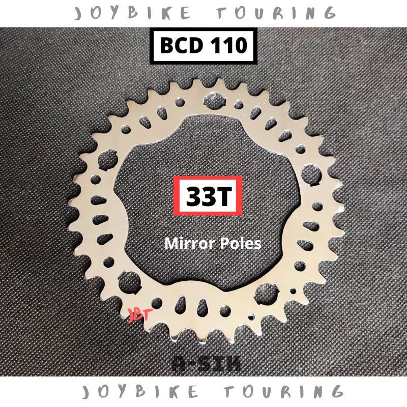 Chainring 33T Oval BCD 110