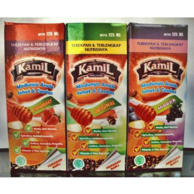 

Madu Kamil 3 Rasa Anggur, Strawberry & Original Bukan Kaleng Kaleng