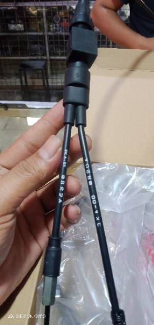 GAS SPONTAN YZ PNP RX KING FIZR SATRIA 2TAK ORIGINAL UNIVERSAL