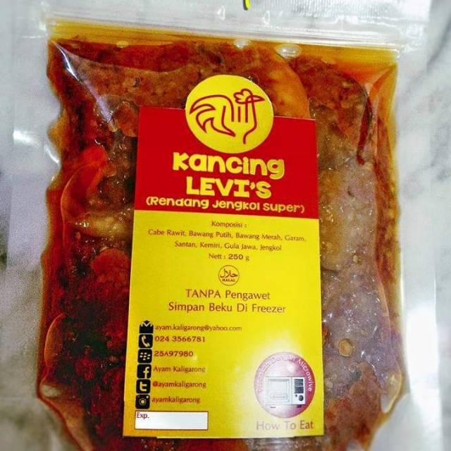 

Rendang jengkol super