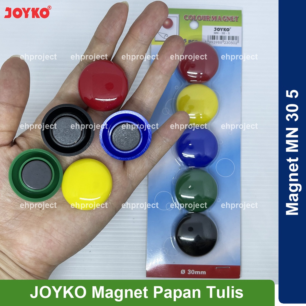 

JOYKO magnet warna / magnet papan tulis Joyko MN 30 5 SET isi 5