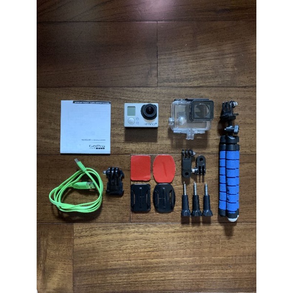 PAKET MOTOVLOG Action Camera Go Pro Hero 3+ Silver GOPRO Second