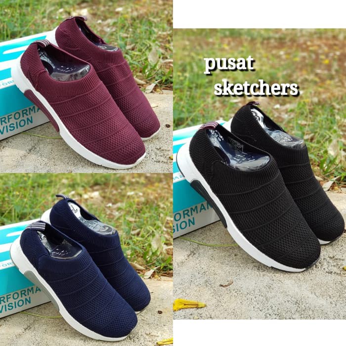 sepatu jogger/sepatu by skechers/sepatu jogger pria/wanita slipon