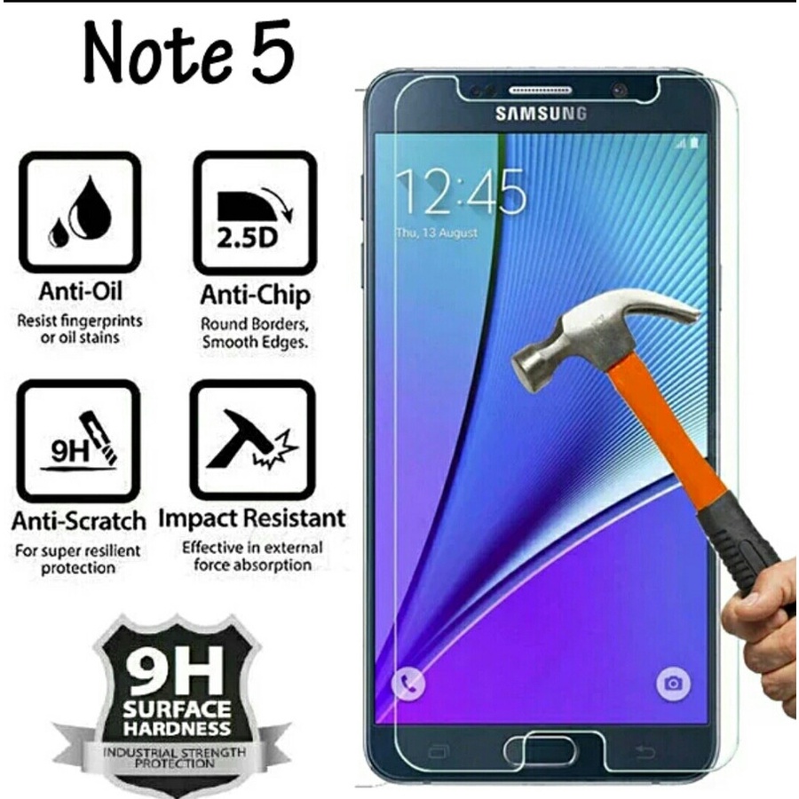 SAMSUNG NOTE 5 TEMPERED GLASS SAMSUNG NOTE 5 HIGH QUALITY
