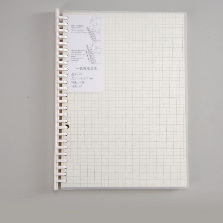 

Pasti Sampai Binder Note Spiral Ring Model ( Garis, Polos, Dotted , & Grid ) A5 & B5 - 80 lembar