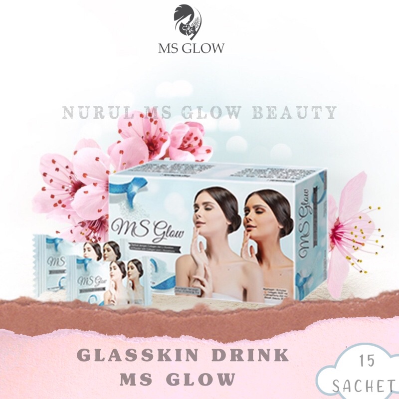 Ms Glow Glasskindrink (minuman collagen)