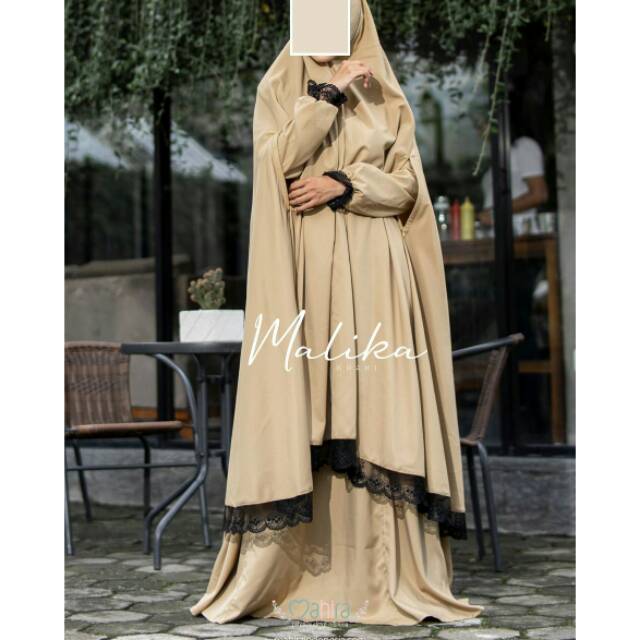 Gamis mahira "Malika set"