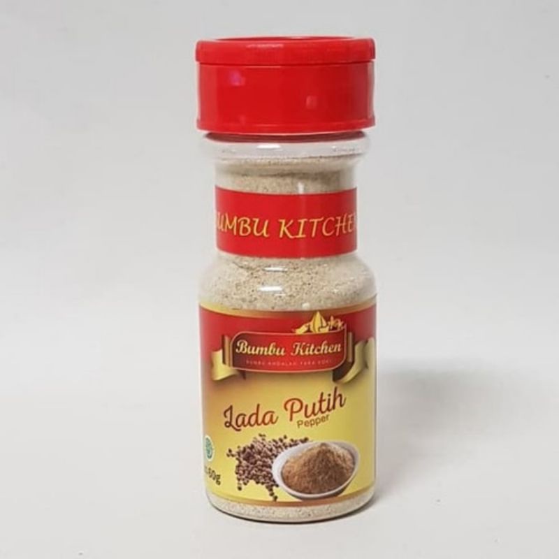 

Bumbu Kitchen White Paper Powder 55g / Lada Putih 50g