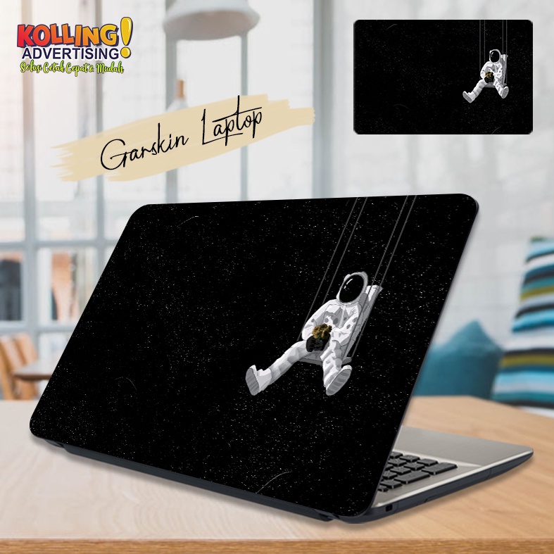 Garskin Laptop Astronaut 4k Dark