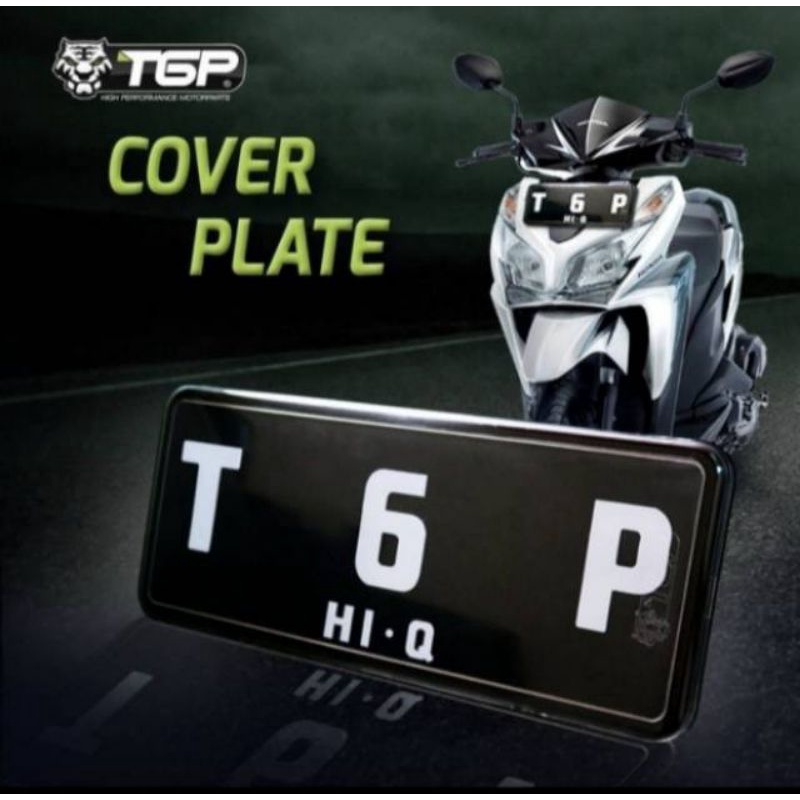 DUDUKAN /COVER PLAT NOMOR TGP EDGE COVER NEW MODEL