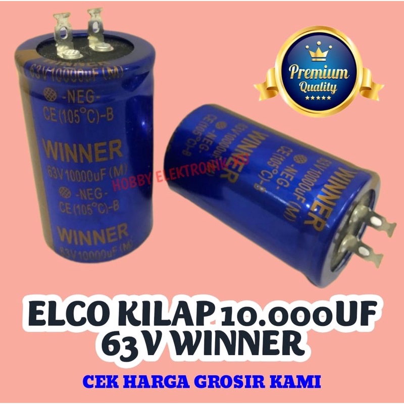 ELCO 10000UF 63V WINNER FULL KW1