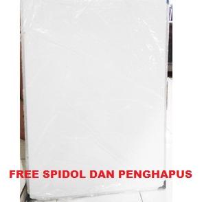 

Limited - Papan Tulis Spidol dan Kapur Whiteboard / Blackboard Ukuran 50X70 SPIDOL DAN PENGHAPUS ~