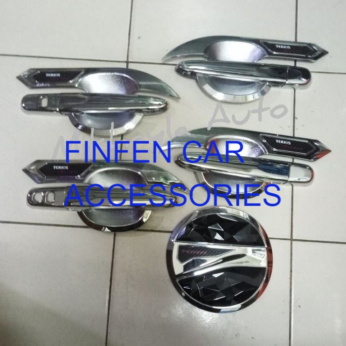 Paket Handle-Outer-Tank Cover Chrome All New Terios 2018-2021 FCA