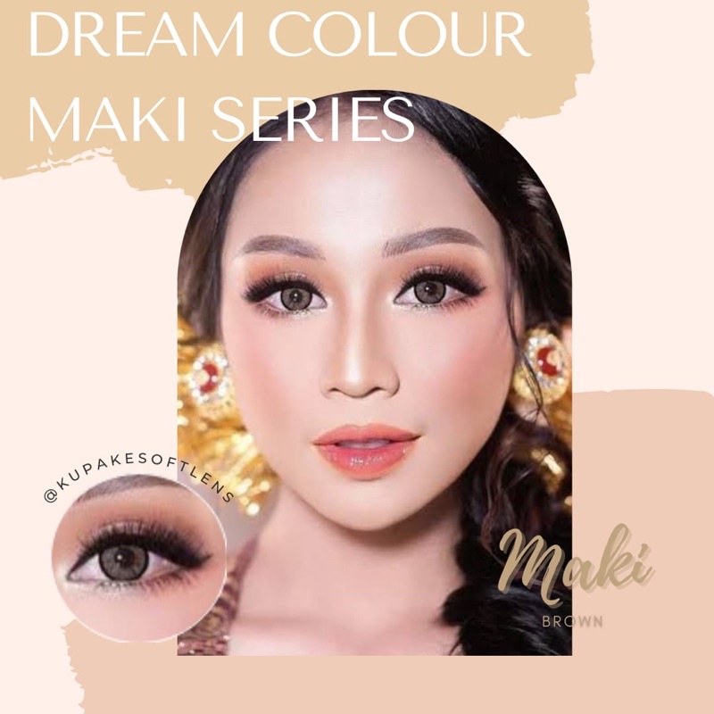 KUPAKESOFTLENS Maki Glamour Softlens By DreamColor