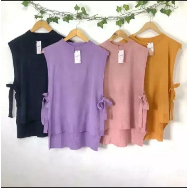 ROMPI RAJUT TALI / ANDIN VEST KNIT / ROMPI TALI WANITA