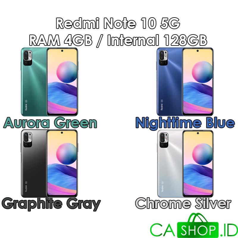 Xiaomi Redmi Note 10 5G - 4GB 128GB (4/128) - New Original Garansi Resmi-1