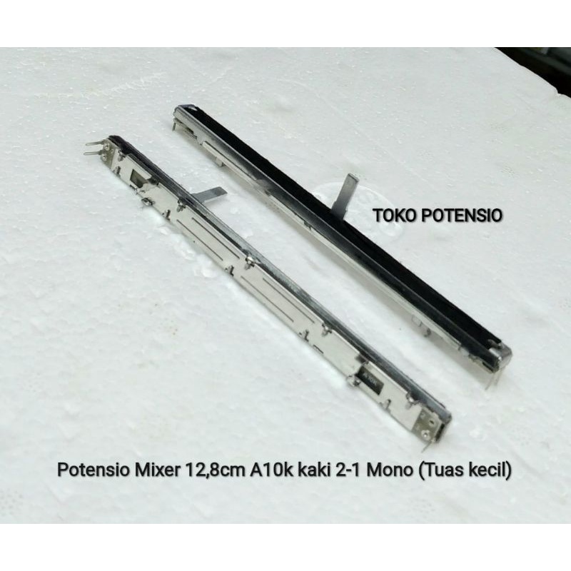 POTENSIO GESER POTENSIO MIXER A10K 12,8CM KAKI 2+1 MONO ( TUAS KECIL)