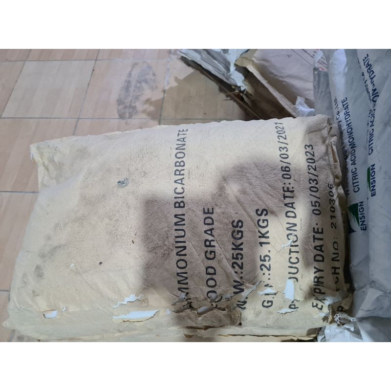 AMMONIUM BICARBONATE / AMONIAK KUE (1kg)
