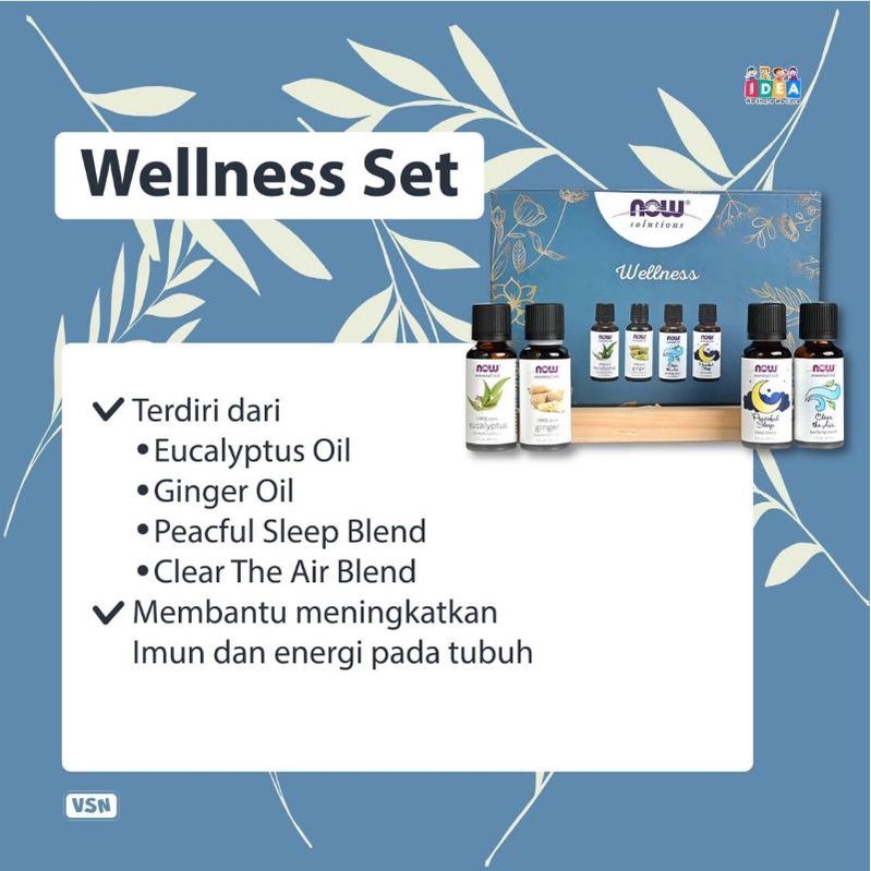 Paket NOW essensial Oil Wellness Blisfull Refreshing | Essensial Oil NOW