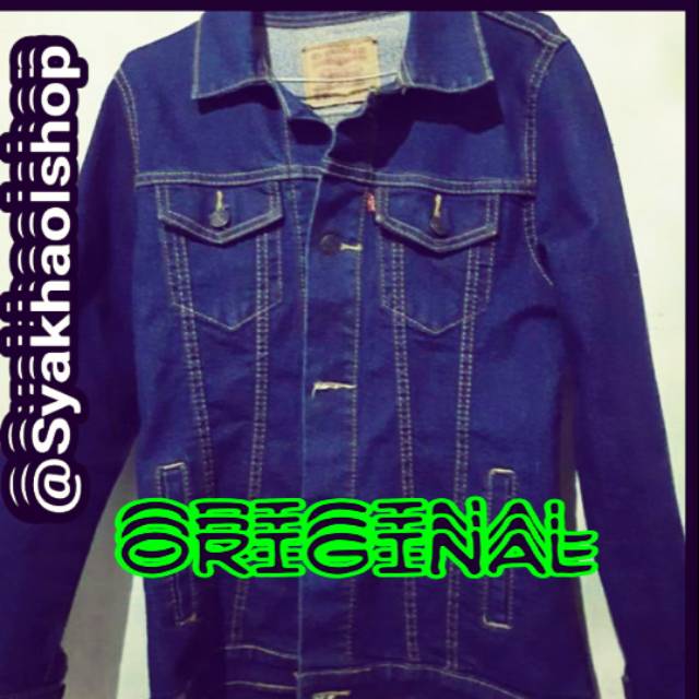 JAKET LEVI'S CEWEK SECOND ORIGINAL