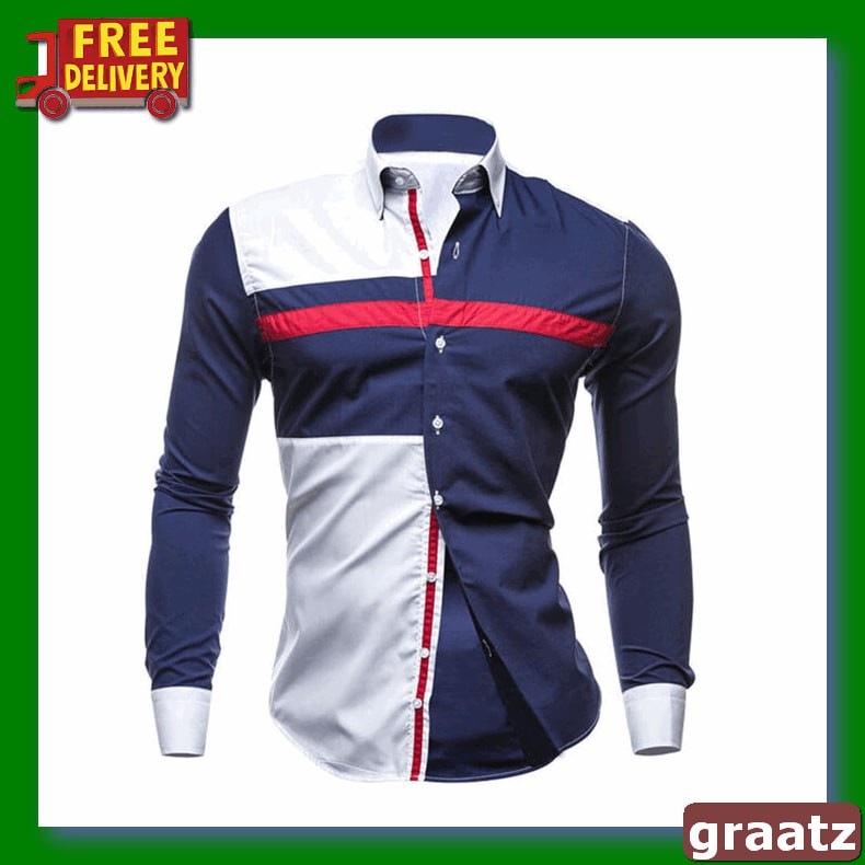 Castles Kemeja Flanel Pria Lengan Panjang Hem Cowok Plaid Casual  XX278 [Kylian Dongker Ot] Kemeja