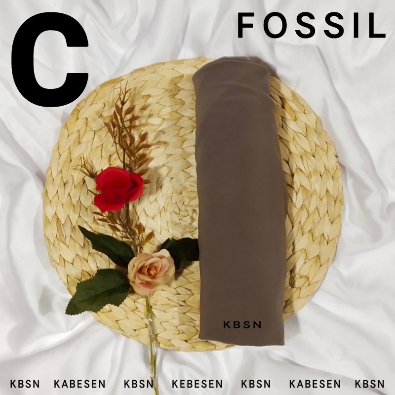 HIJAB L JERSEY PREMIUM NUTUP DADA PET TALI DEWASA- JILBAB KHIMAR KERUDUNG / READY GROSIR BPL TEEN BPL DEWASA BPL XL JUMBO JENIRA PAMELA FAMELY -kode KBSN 212  AO-AO-C-FOSSIL