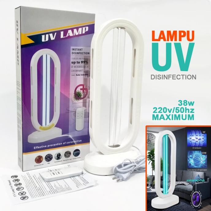 UV Lamp Disinfection - lampu sterilisasi ruangan dengan OZON active