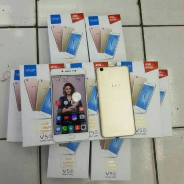 Vivo V5S Ram 4GB Internal 64GB New Garansi Resmi Vivo 1Tahun
