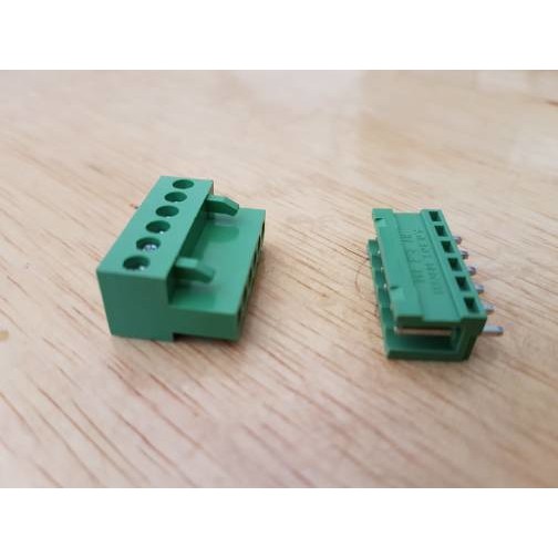 konektor green HT3.96mm 6p lurus terminal block connector HT 396 pair 6pin 6 pin Blok 3.96mm 3.96 mm