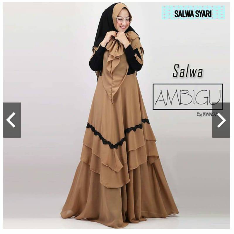 NEW ARRIVAL / SALWA SYARI / GAMIS SET SYARI MURAH 01