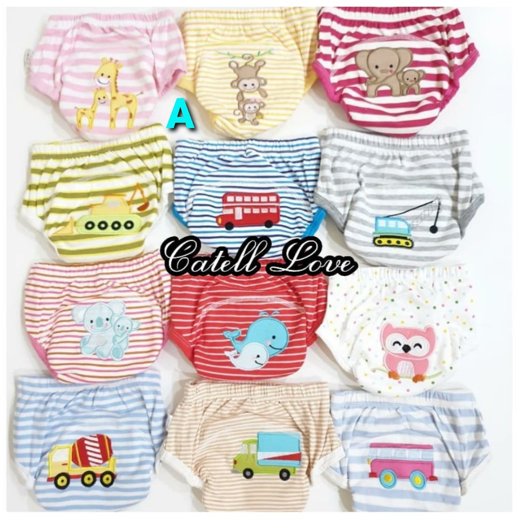 Baby Training Pants Motif Boy And Girl new termurah size 12-24bulan 4880