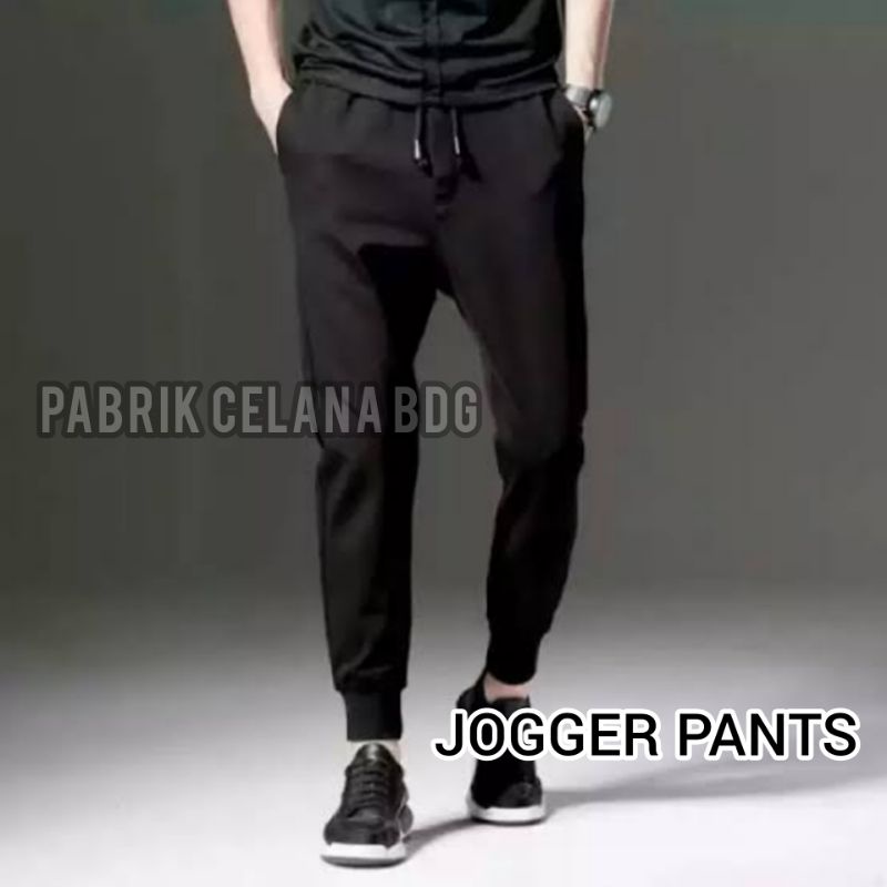 Celana Jogger Panjang Pria Wanita | Joger Pants | Size S M L XL XXL Jumbo | Training Olahraga Senam